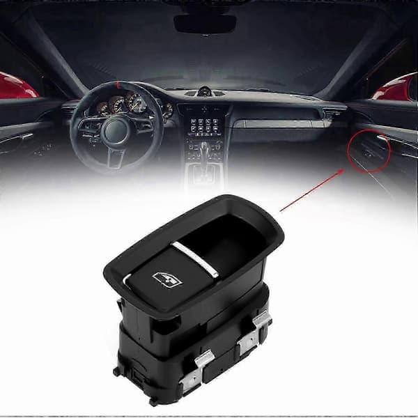 Front Power Window Switch 7PP959855C Sort Holdbar Direkte Udskiftningskontrol