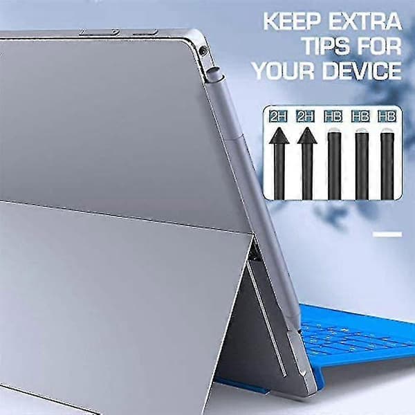 5 stk. 2H Stylus Pen-spidser til Microsoft Surface Pro 7/6/5/4/Book/Studio/Go