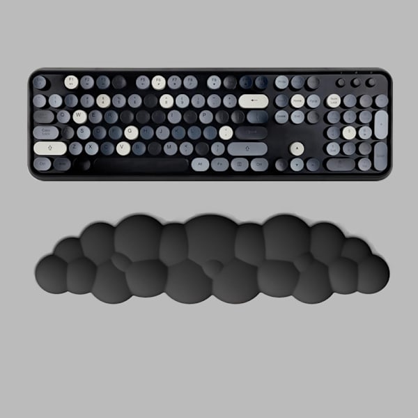 Håndledsstøtte til tastatur, af blødt memoryskum