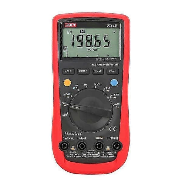 UNI-T UT61E Digital multimeter True RMS Auto Range UT61A/B/C/D AC DC NCV EF Data Hold Multimeter USB spännings- och strömmonitor UT61B UT61B