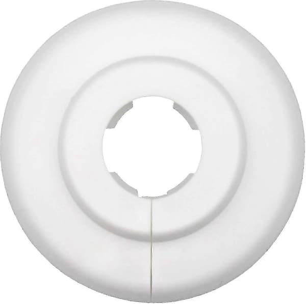 Polypropen Värmerör Rosetter 10-pack 21mm Vita Skydd