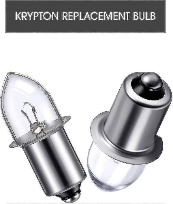 4.8V 0.75A Krypton Lommelygtepærer Bajonetbase Erstatning 3 stk 3 3