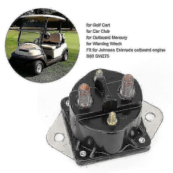 Warn Control 72631 Udskiftning 12V 4-terminal spil-solenoidrelæ