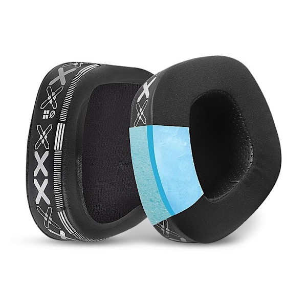 Viilentävät korvatyynyt Corsair VOID PRO RGB SE -kuulokkeille - Musta & Valkoinen