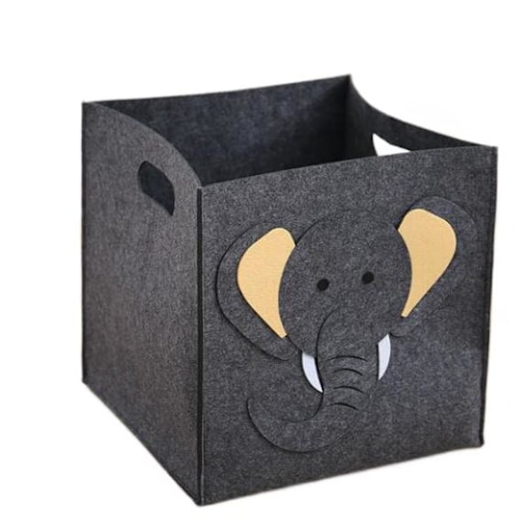 Tegneserie opbevaringsboks til husholdningsartikler (elefant)