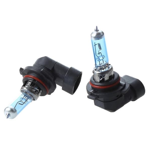 2 x 9006 HB4 6000K Halogenstrålkastare Glödlampor 100W