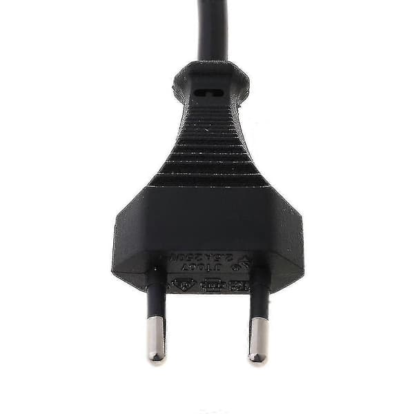 IEC 320 C5 Micky strømkabel med EU 2-benet stik 3 stk. sort Black