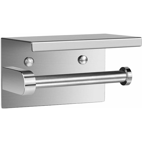 Toilet Rack Nøgleholder Sokkeholder Hængende Stang Håndklædeholder Badehåndklædeholder 304 Rustfrit Stål, 13. * 10cm