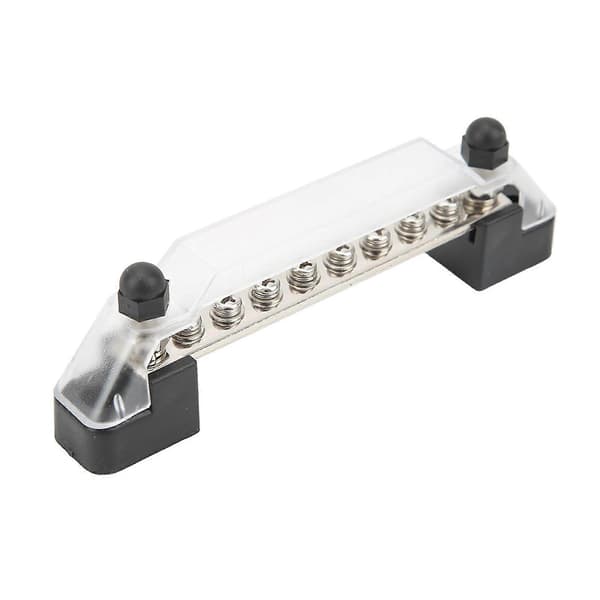 8-vägs strömfördelningsblock 48V 150A M6-dubbar M4-terminal