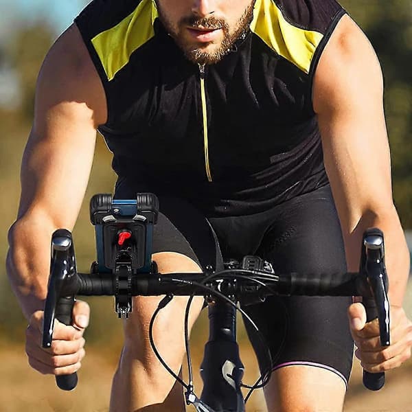 Robust cykeltelefonholder 4,6-6,8 tommer med 360 rotation UGREEN