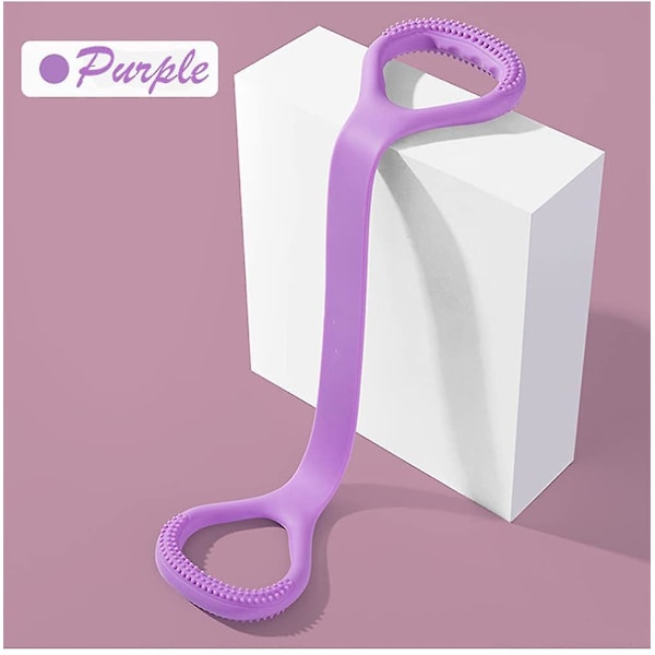 Joustava nauha selkäharjoitteluun (violetti)