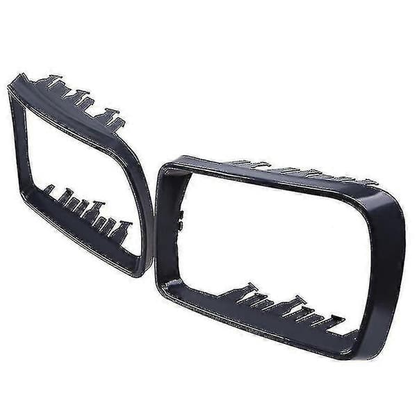 BMW E53 X5 Sidespejlsrammeudskiftning 2000-2006 Sort Cover 1Par