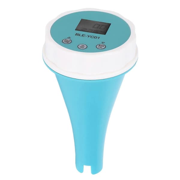 Vandtestmåler 6 i 1 PH EC TDS ORP TEMP Restklor Vandtester Pen til Swimmingpool