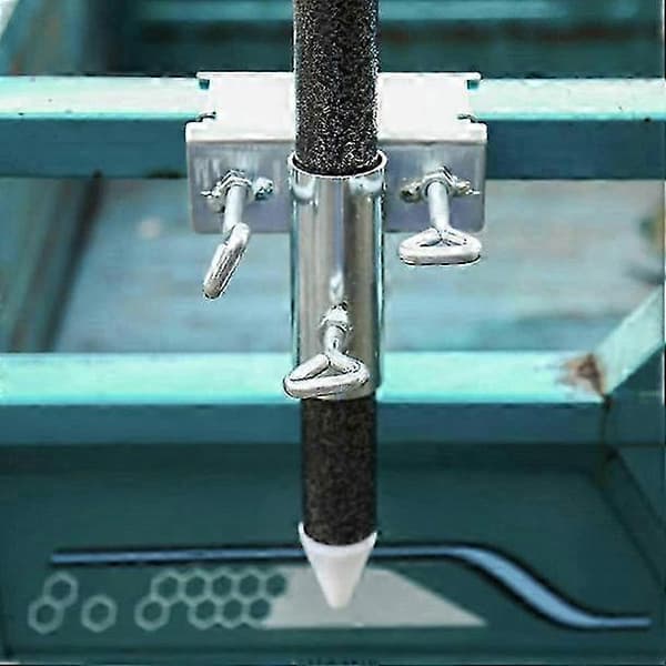 Parasol Rækværk Stand Justerbar til Rektangulær Altan & Terrasse Holder