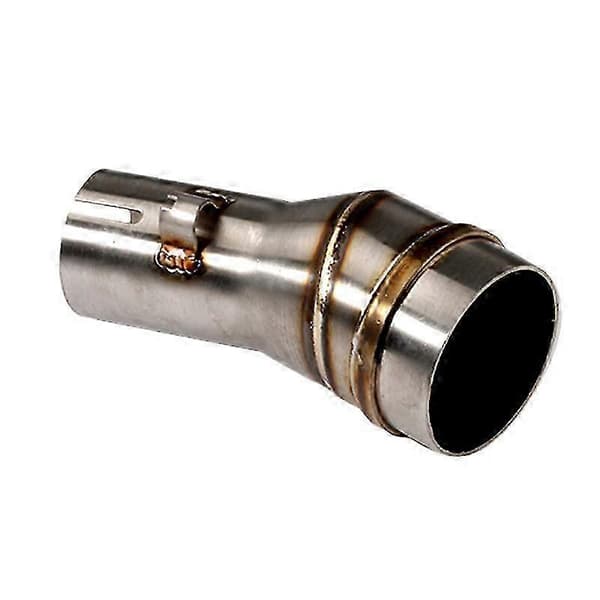 Motorcykel Escape Connector 51mm GP Udstødning Modificeret Rustfrit Stål Adapter Motorcykel Forbindelsesrør
