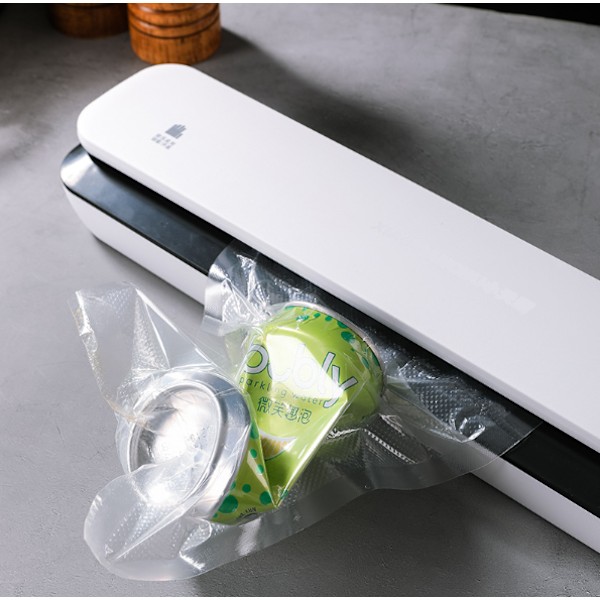 Husholdnings vakuumpakkemaskine automatisk vakuumforseglingsmaskine madkonservering lille mini varmekrympende plastforseglingsmaskine