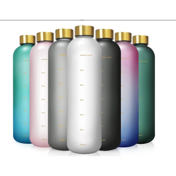 Space Cup Stor Kapacitet Transparent Frostat Vattenkokare Elektropläterat Kopparlock Rostfritt Stållock 1000ml (Vit)