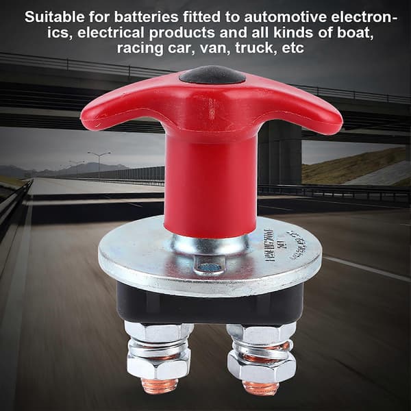 150A/250A Power Kill Switch Batteri Isolator Afbryder Universal til Bil Brandbil 12V 24V