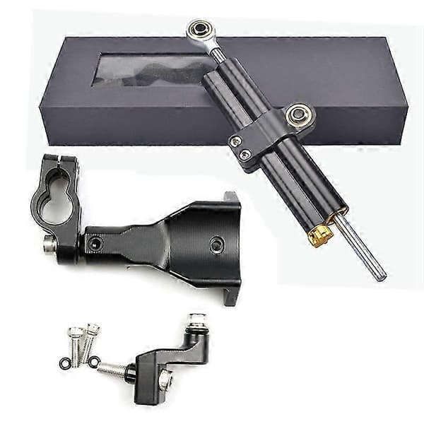 Motorcykel styrestabilisator til YZF R6 2006-2020 & R1 2009-2012 sort black