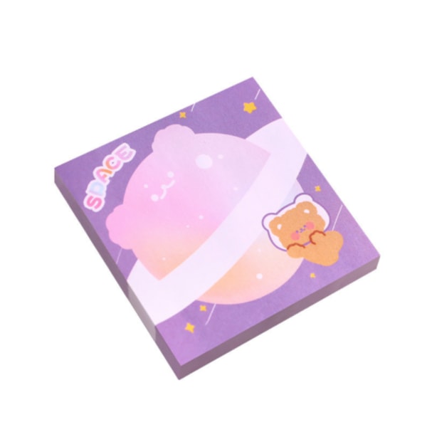 Søde tegneserie kanin sticky notes (Planet Bear*50 stk.)