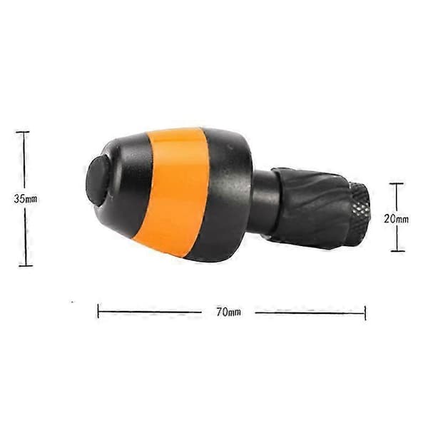 2 stk. LED-styrgreblys til cykel natte-synlighed