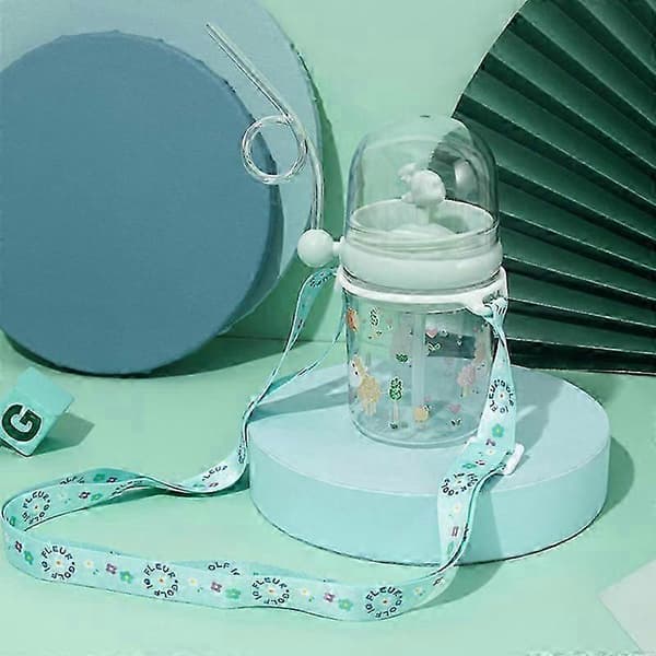 Valvattenflaska Barn Hajvattenflaska med remmar With Straps
