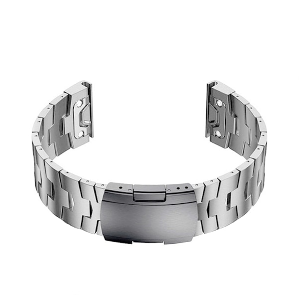22mm Quick Release Armband i Rostfritt Stål för Garmin Fenix