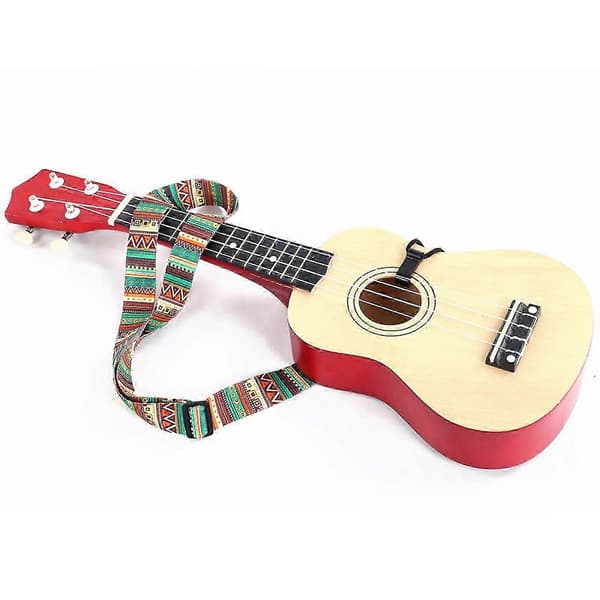 Justerbar Universal Ukulele Rem Bälte Sling med Krok Mini Gitarr