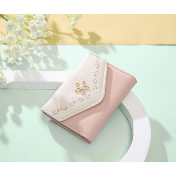 Korthållare för dam, Multi-korthållare (Rosa)