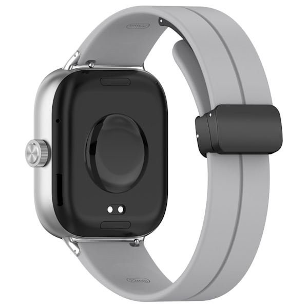 Silikonarmband för Xiaomi Band 8 Pro/Redmi Watch 4 Grå Grå