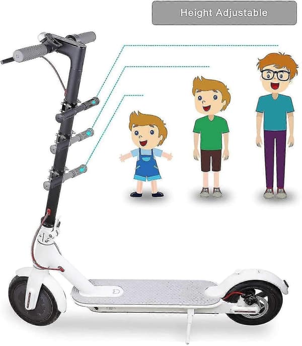 Elscooter Barnarmstöd - Universellt Armstöd För Barnscooter, Justerbart Grepp Säkerhetsram Barnarmstöd