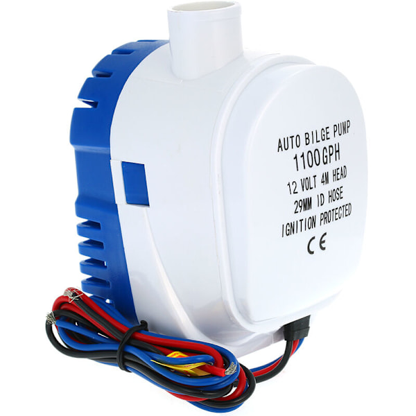 12V 1100Gph Automaattinen Uppopohjapumppu Veneeseen 12V 1100Gph Automaattinen Pohjapumppu Uimurikytkimellä