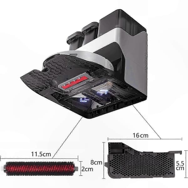 Roborock S7 Max Ultra -huoltoharja ja vedensuodatinlisävarusteet