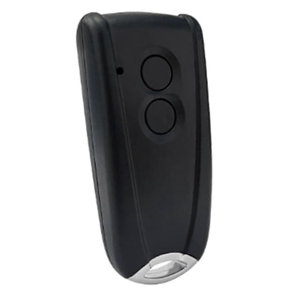 RSC2-433 Rolling Code-sender til Chamberlain LiftMaster Garageåbnere Sort Black