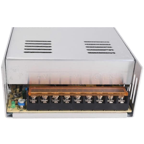 600W 48V DC Strømforsyning til Overvågningsudstyr & PLC-systemer Sølv Silver