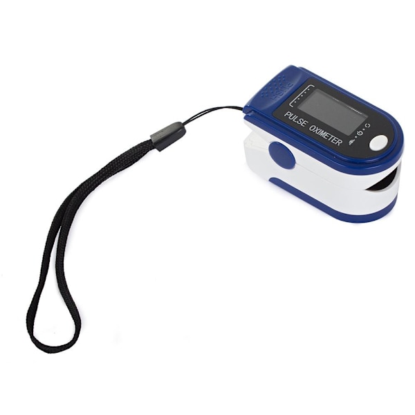 Oximeter / Pulsmätare med OLED display Blue Blå