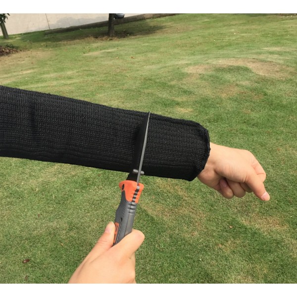 Selvforsvars anti-skære håndledsbeskytter armbeskytter udendørs camping rejse selvforsvarsudstyr anti-skære armbeskytter sikkerhedsudstyr (one size)