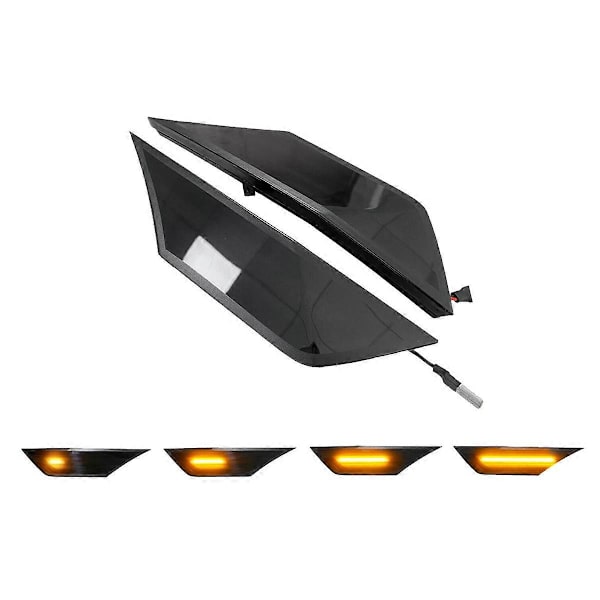 HO25501 Dynamisk LED sidemarkeringslys til bil, 2016-2020