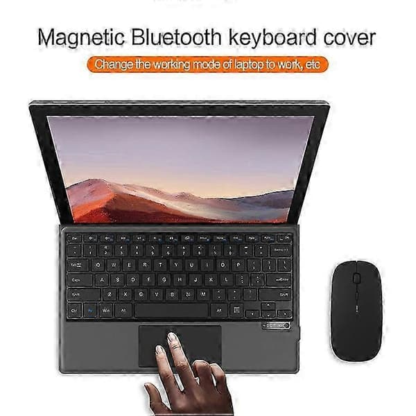 Microsoft Surface Pro 4/5/6/7 Kompatibelt Trådløst Bluetooth Tastatur