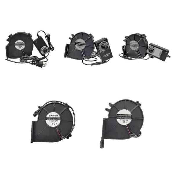 AC-driven fläkt 110V 220V med 3000RPM hastighetskontroll för ventilation