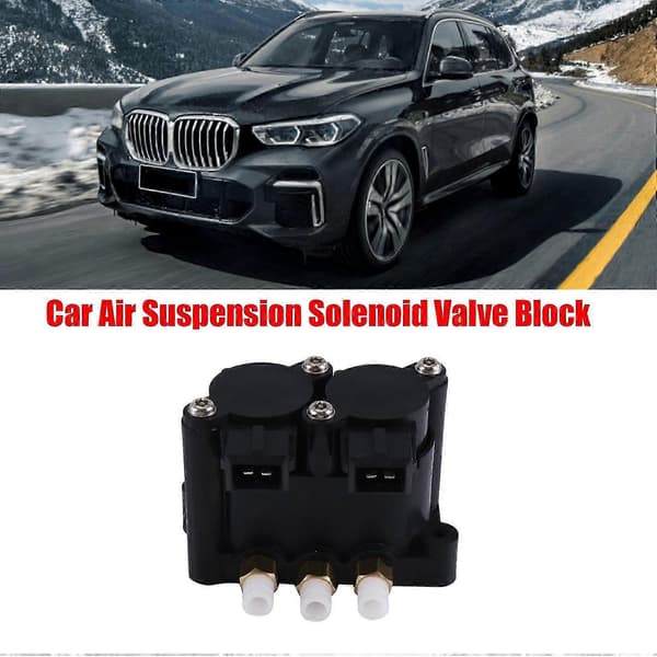 37226787616 Bil Luftfjädring Solenoidventilblock för X5 E65 E66 E53 E39 37221092349 4722525610 37