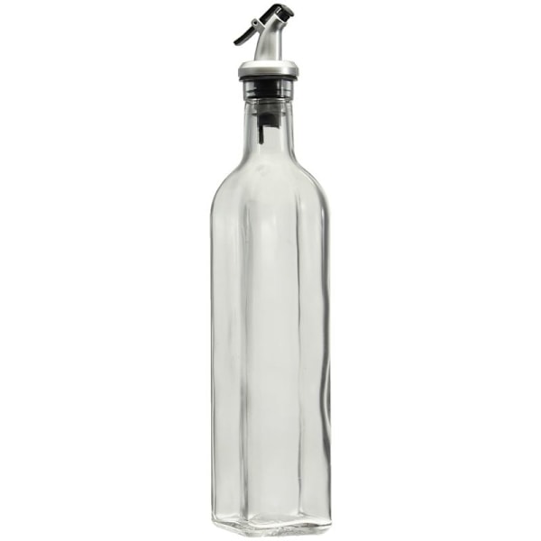 500ml 18oz Glas Olivenolie og Eddike Dispenser Hældetud Flaske Køkken Madlavning Sasicare