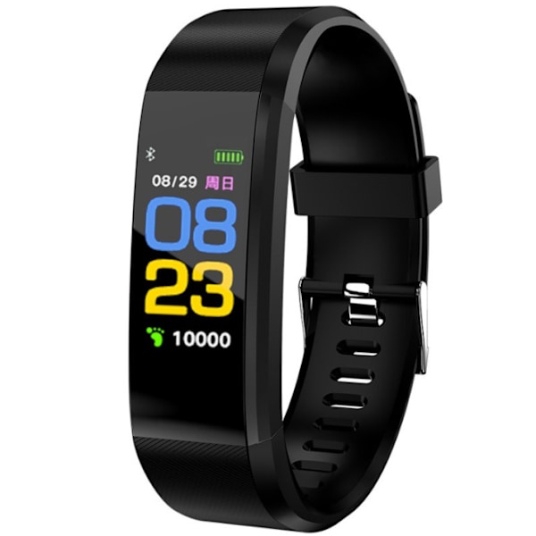 Smart Bluetooth sportsarmbånd (sort)