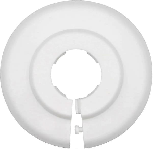 Polypropen Värmerör Rosetter 10-pack 21mm Vita Skydd
