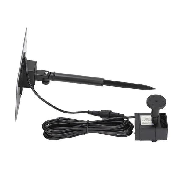 Solar Fontän Damm Pump 200L/H Solvattenpump USB-driven Landskap Trädgårdsfontänpump