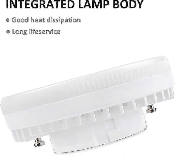 Gx53 LED-lampa 9W 4000K Neutralvit Ej Dimbar 4-pack