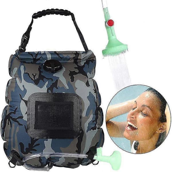Ny 20l Solbruser Camping Solvarmer Taske Campingbruser Solbruserpose