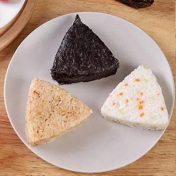 Onigiri-form, stor risformssats, non-stick risform för barnlunch, kök, bärbar risbollsmaskin B-Good