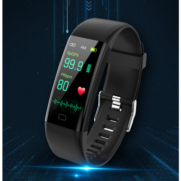 Smart armband blodtryck puls (rosa),