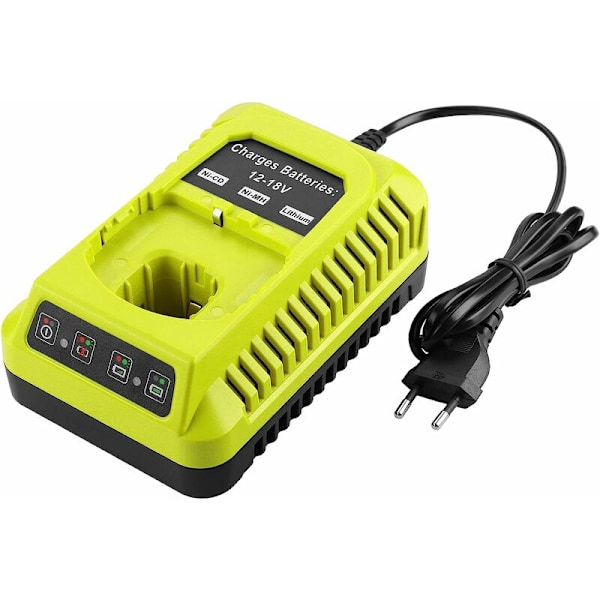 RYOBI P117 P108 Universell Batteriladdare Europeisk Standard